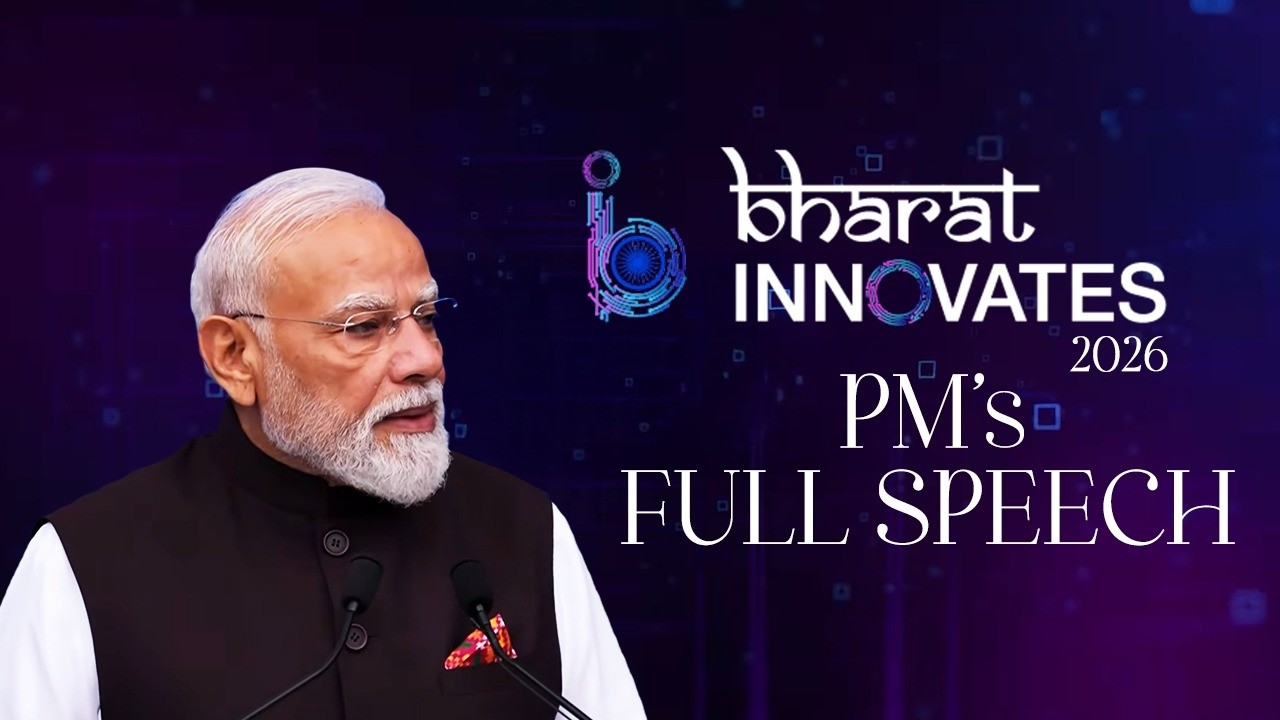 PM Modi addresses Bharat Innovates 2026 in Nice, France