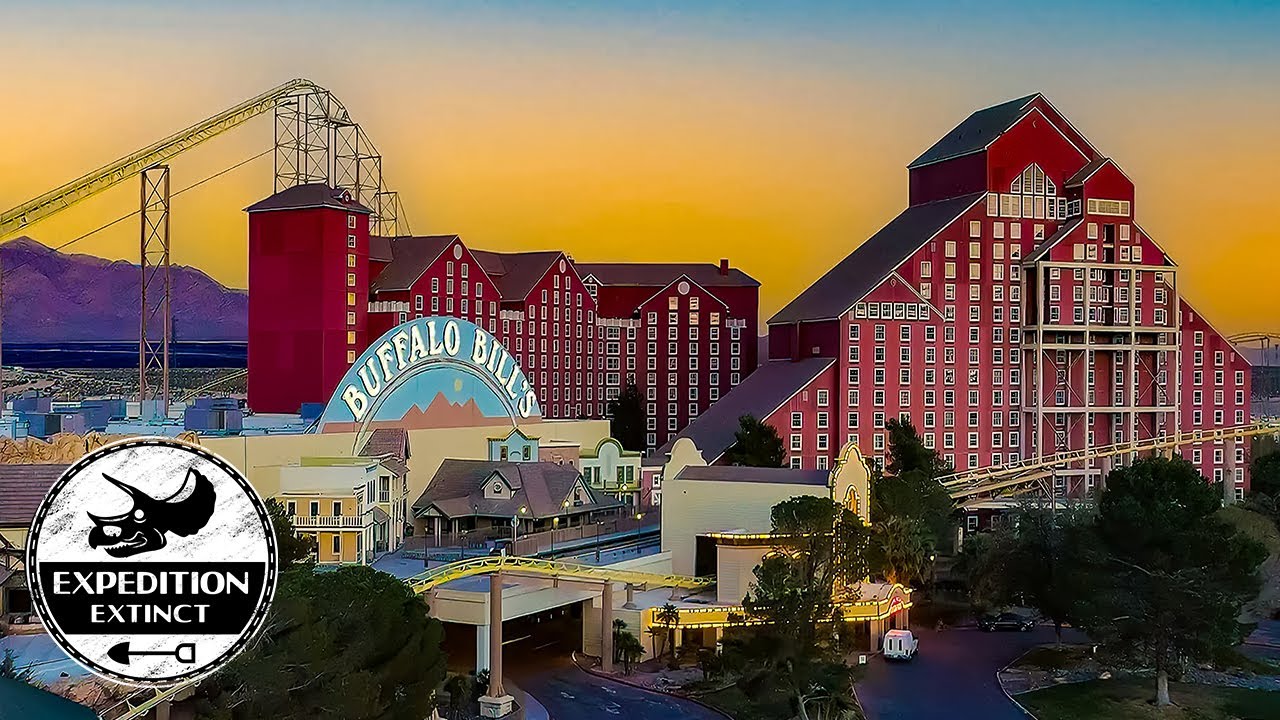 The Abandoned History of Buffalo Bills Casino & Desperado Rollercoaster | Expedition Extinct