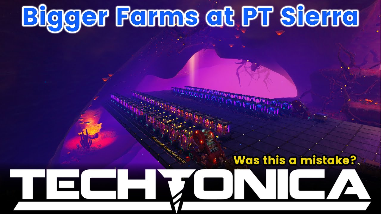 Bigger farms in Techtonica - a mistake?