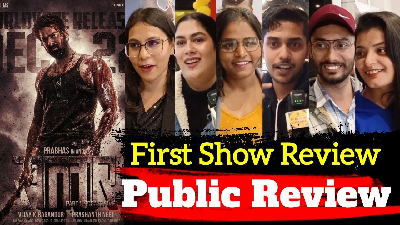 Salaar Public Review | Salaar Movie Review | Salaar Public Talk, Salaar Movie Public Review #salaar