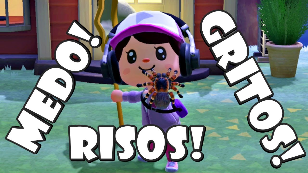 Tia Flá Se APAVORA No Animal Crossing New Horizons