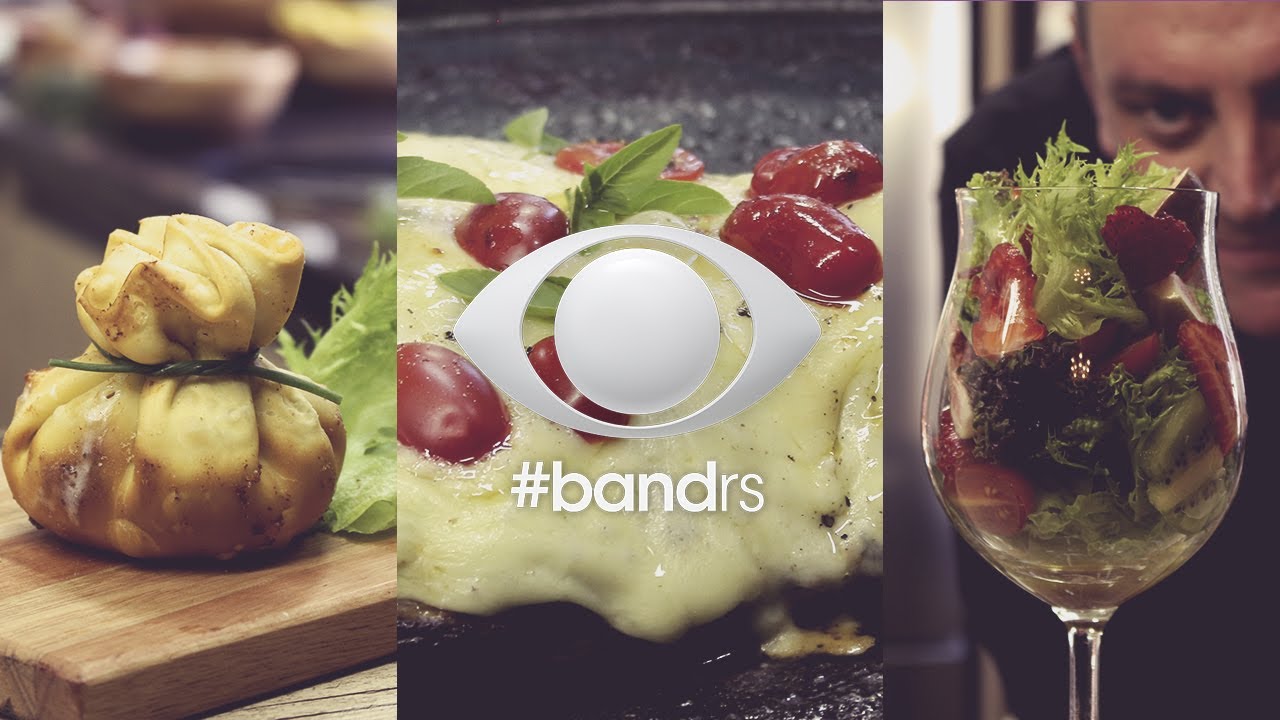 Salada de verão - Fraldinha - Trouxinhas crocantes