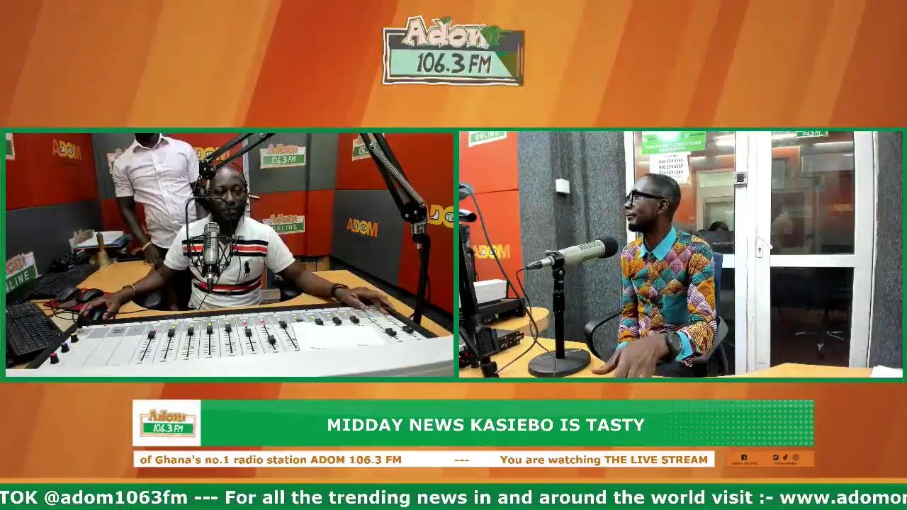 Midday News Kasiebo Is Tasty on Adom 106.3 FM  (27-03-26)