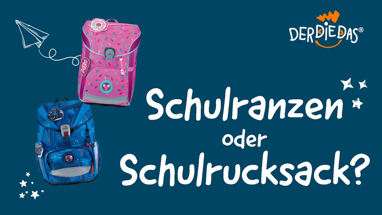 Schulranzen oder Schulrucksack – Wo liegt der Unterschied?