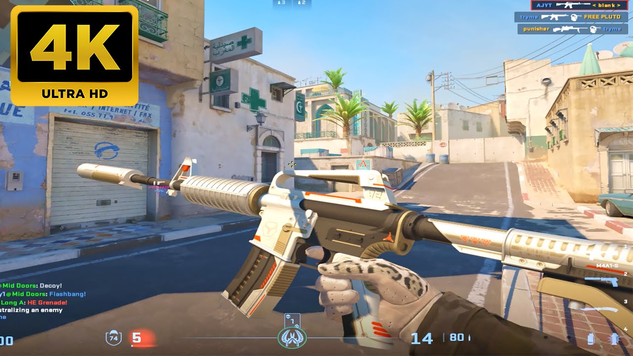 Counter Strike 2 -  Dust 2 - Full Gameplay