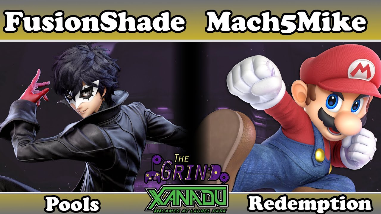 The Grind 93 FusionShade (Joker) vs Mach5Mike (Mario) Redemption Pools