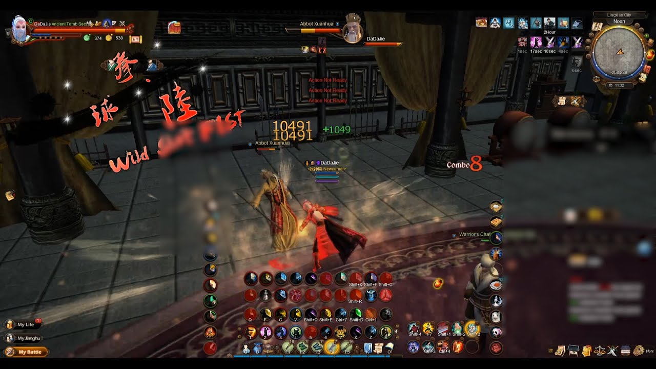 [九阴真经 | Age of Wushu] - Wildshot Lv12(野球拳12层)- PvE + 1v1PvP Demo