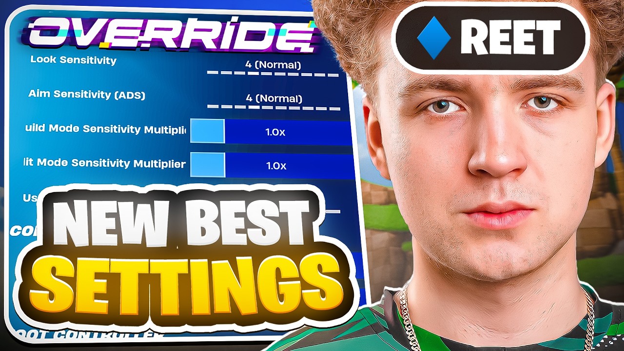 НОВЫЕ *ЛУЧШИЕ* настройки контроллера в Fortnite СЕЗОН 4! (PS5/PS4/PC/Xbox)