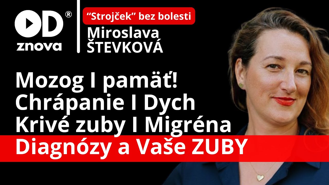 Chr&aacute;panie, Migr&eacute;ny, Kriv&eacute; zuby, Apnoe? Za čo m&ocirc;že dych a prečo lepiť jazyk na podnebie! Dentosofia