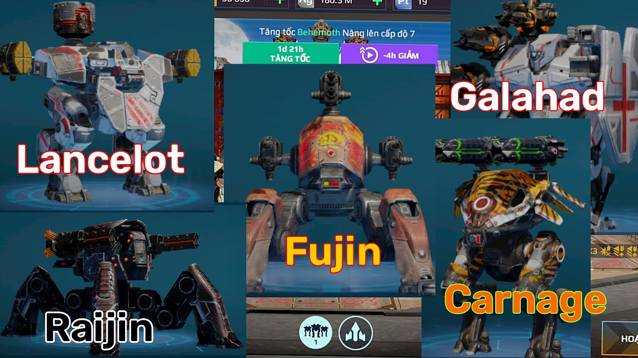 [War Robot] Giả nghèo chơi với Robot các cụ và cái kết bầm tím