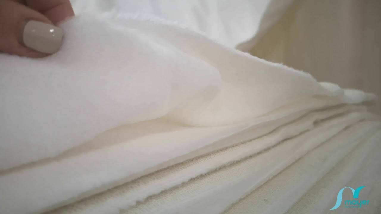 Velour microfiber with cotton terry. Mayer knitted terry cloth fabrics production process.