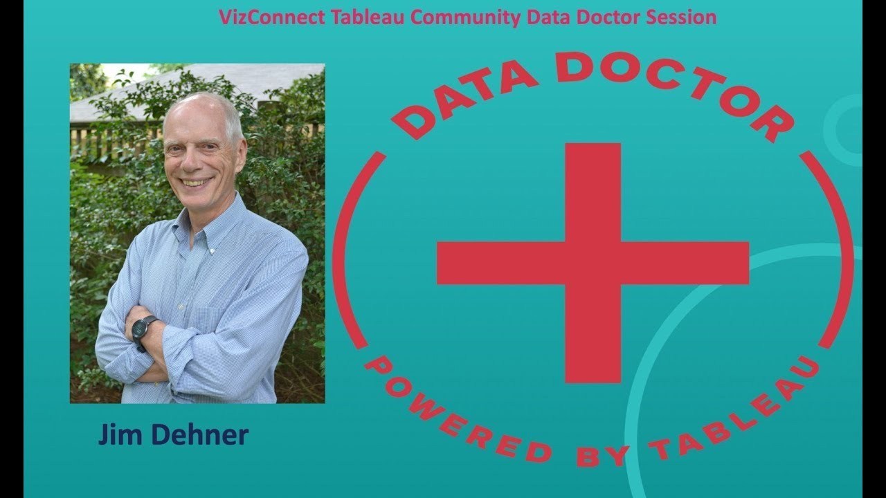 VizConnect Tableau Community Data Doctor Session November 2021