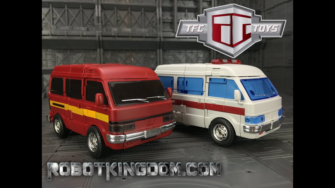 TFC Toys Old Soldiers OS-01 03 Ironwill and Medic (Ironhide and Ratchet)