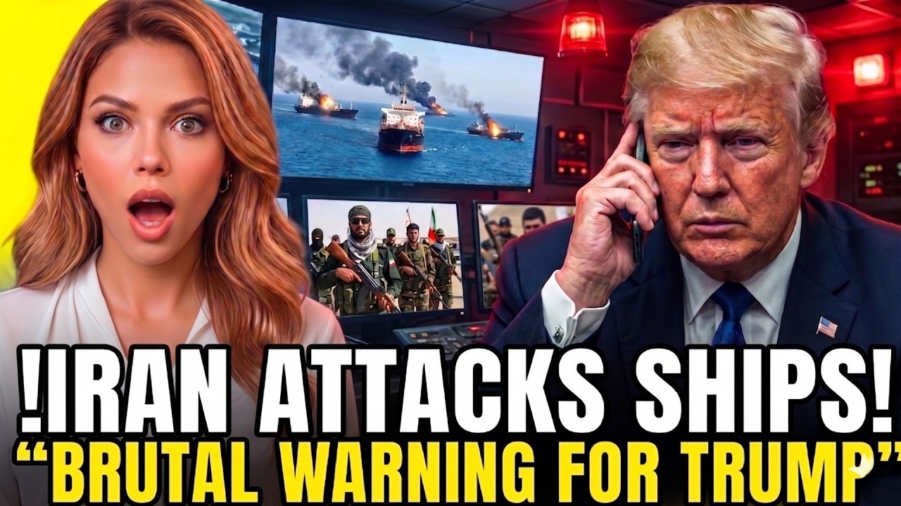 💥BREAKING!💥 REVOLUTIONARY GUARDS ATTACK 3 SHIPS: IRAN SENDS TRUMP BRUTAL MESSAGE IN STRAIT OF HORMUZ
