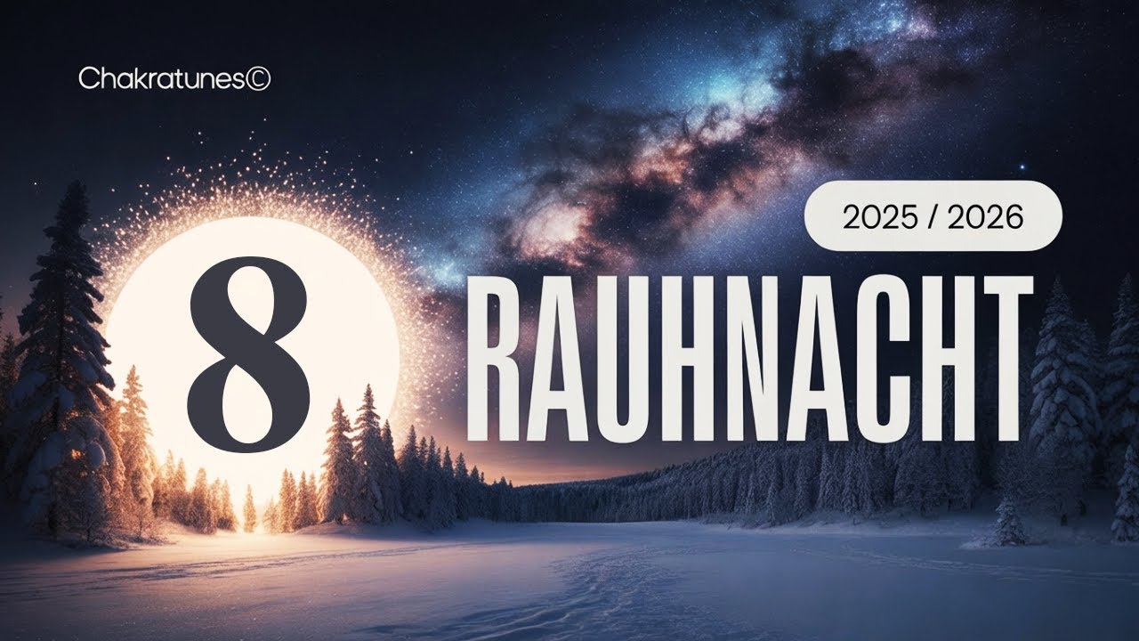 Rauhnacht 8: Das Feuer der Wandlung (Silvester-Manifestation) W&uuml;nsche f&uuml;r 2026 aktivieren ✨
