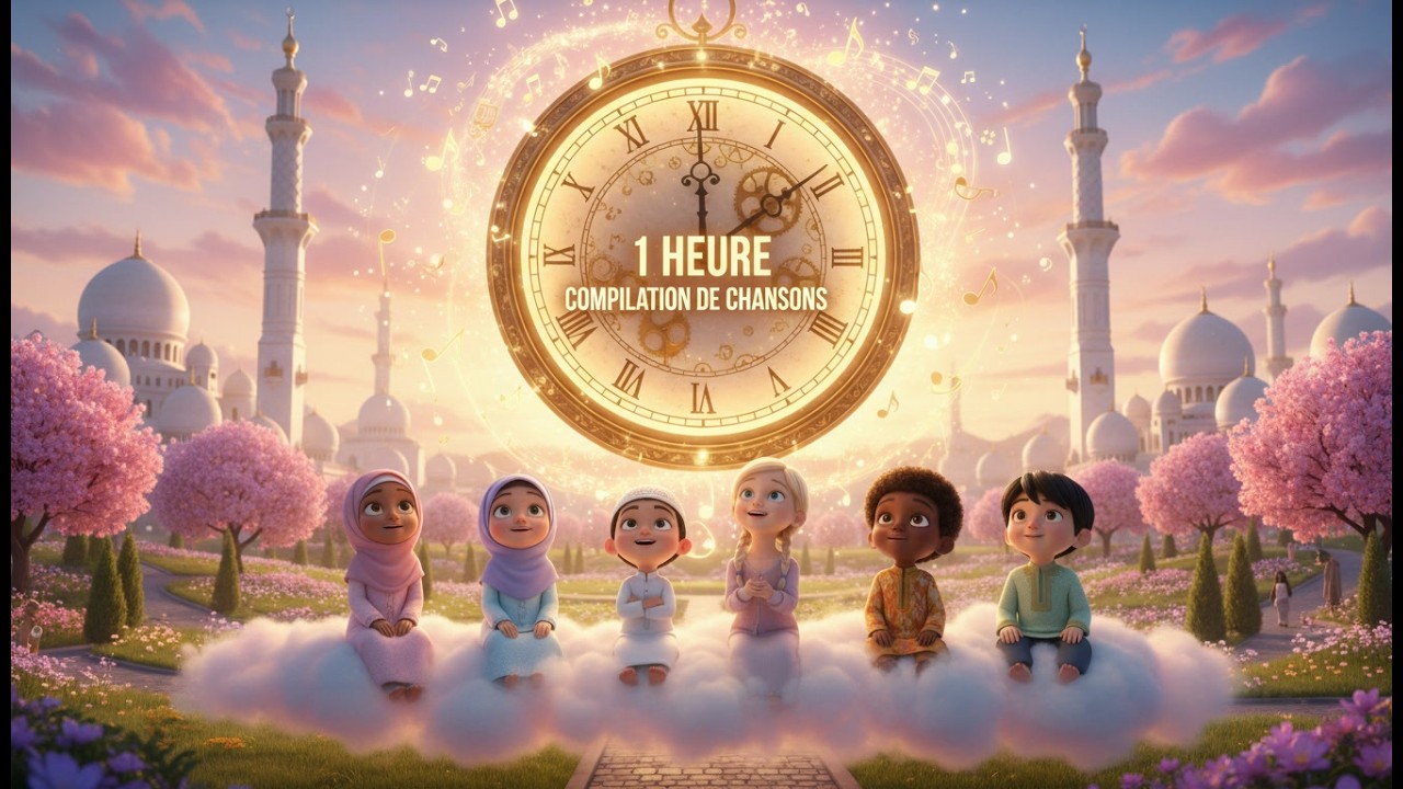 ✨ 1 HEURE de chansons musulmane pour enfants | Compilation / En route vers le Paradis, Ramadan...