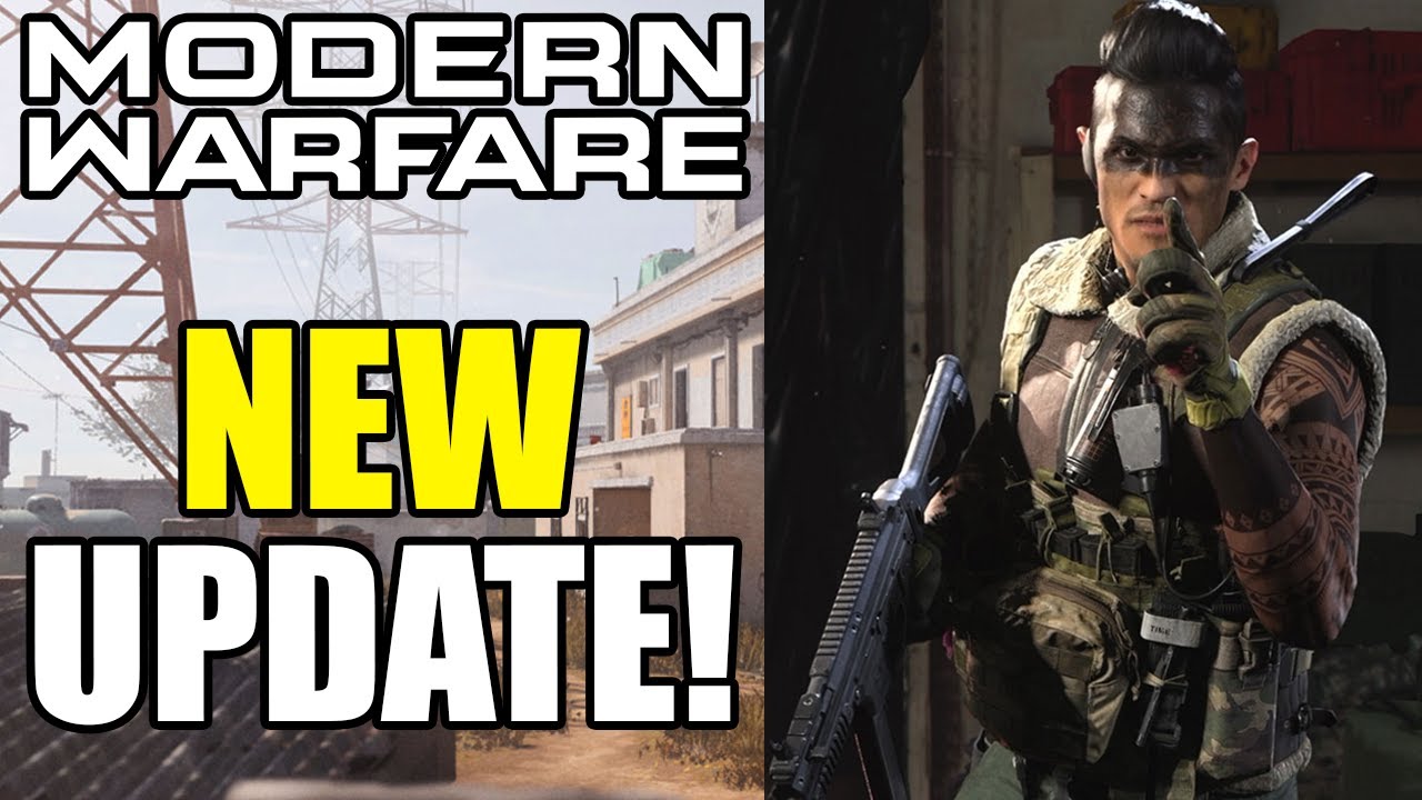 Modern Warfare: FINAL SEASON 2 UPDATE! New 6v6 Multiplayer Map & New WARZONE Weapons Added!