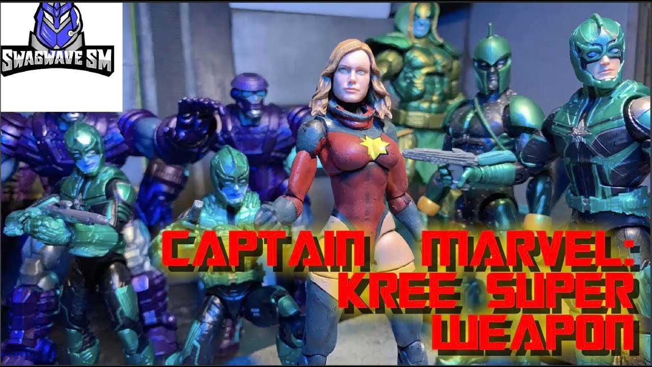 Капитан Марвел: Супероружие Кри (Marvel против Генис-Велла) [Покадровая анимация]