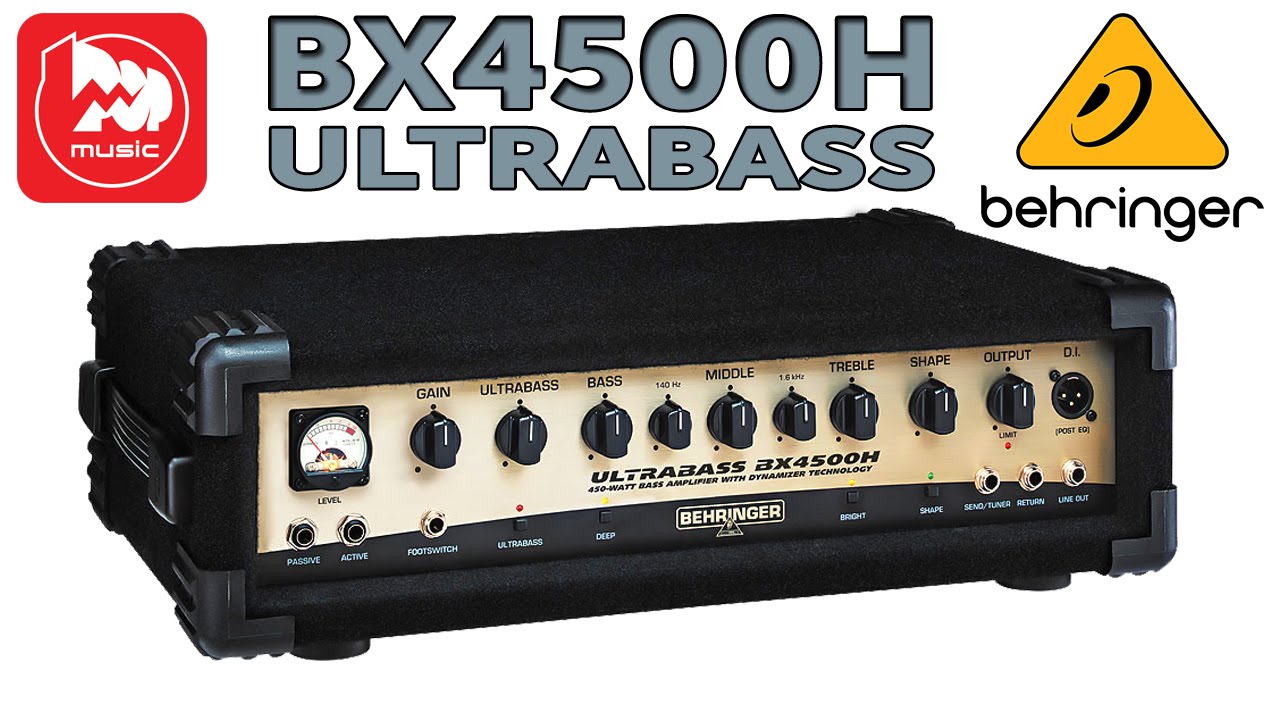 BEHRINGER BX4500H ULTRABASS (кабинет BUGERA BN115TS, бас SCHECTER HELLRAISER EXTREME-5)
