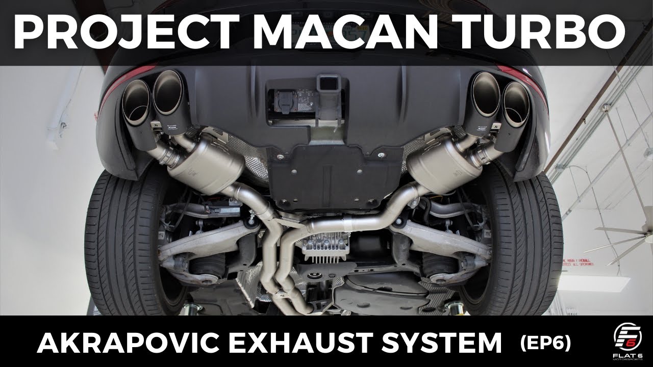 Project Macan Turbo: EP6 Akrapovic Exhaust (Install & Sounds)