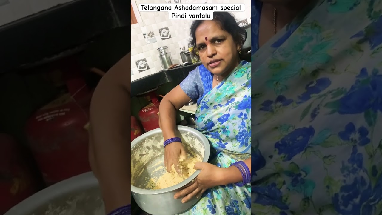 Part-1 Telangana#special#Ashadamasam#pindi#vantalu#sangareddy🍃