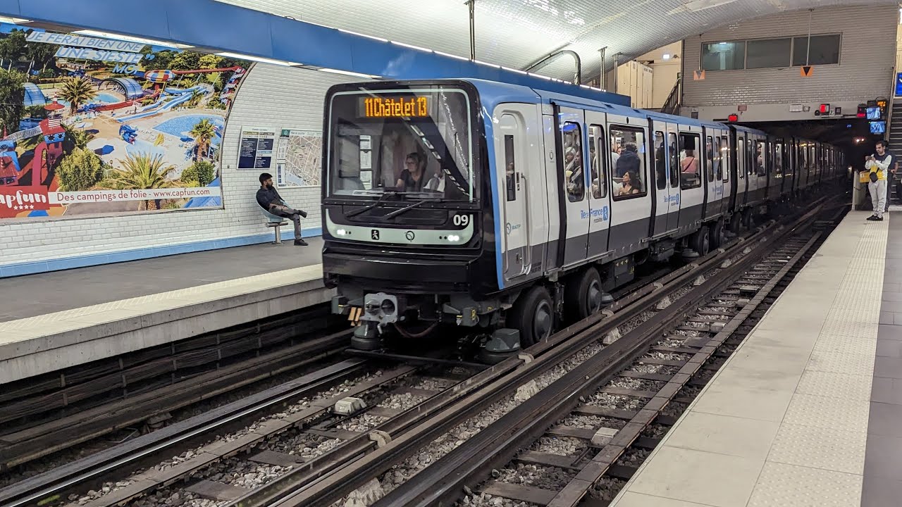 MP 14 CC Métro de Paris Ligne 11 Châtelet - Mairie des Lilas