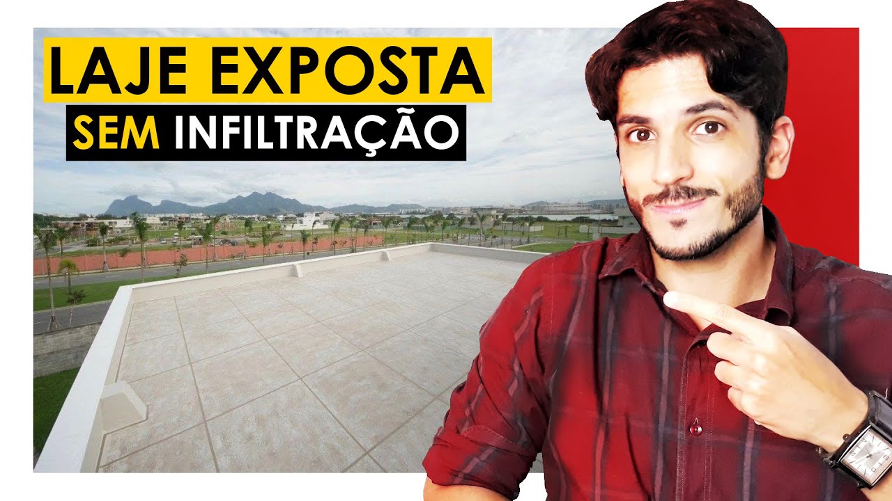 LAJE EXPOSTA - SOLUÇÃO DEFINITIVA CONTRA INFILTRAÇÃO - Poliéster Flexível