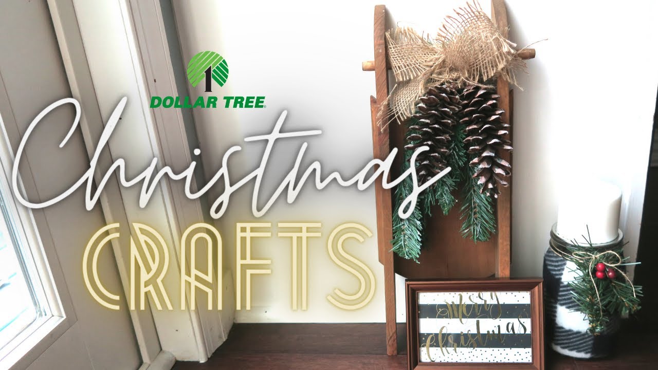 DOLLAR TREE CHRISTMAS CRAFTS