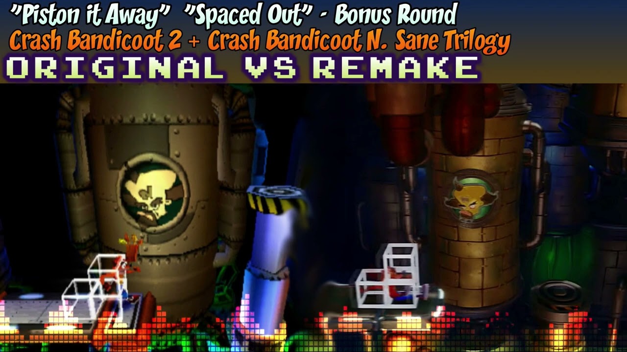 ♦ [Original + N Sane Trilogy] Crash 2 MASHUP — Piston it Away, Spaced Out (Bonus Round)