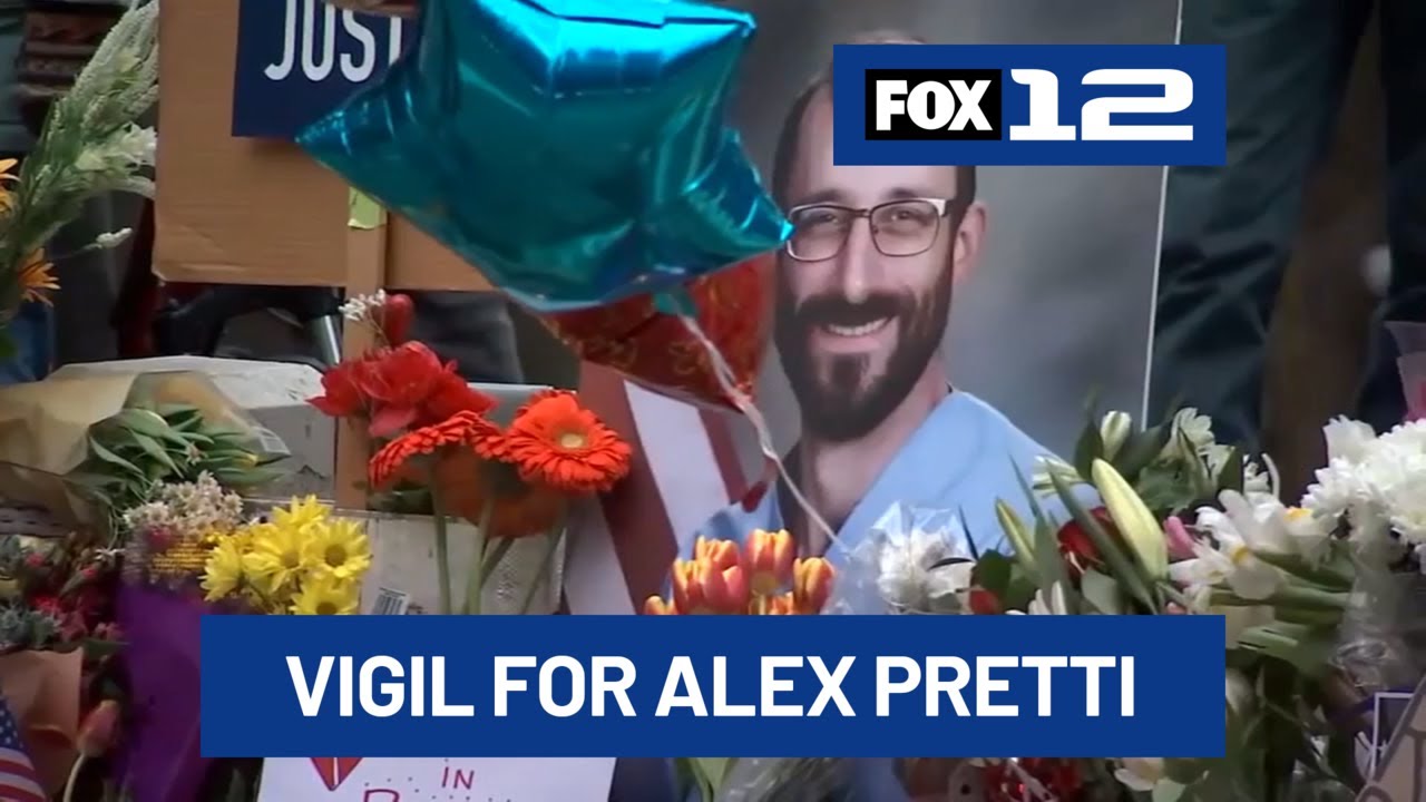 Hundreds in Portland attend vigil for ICU nurse killed by federal officers in Minneapolis