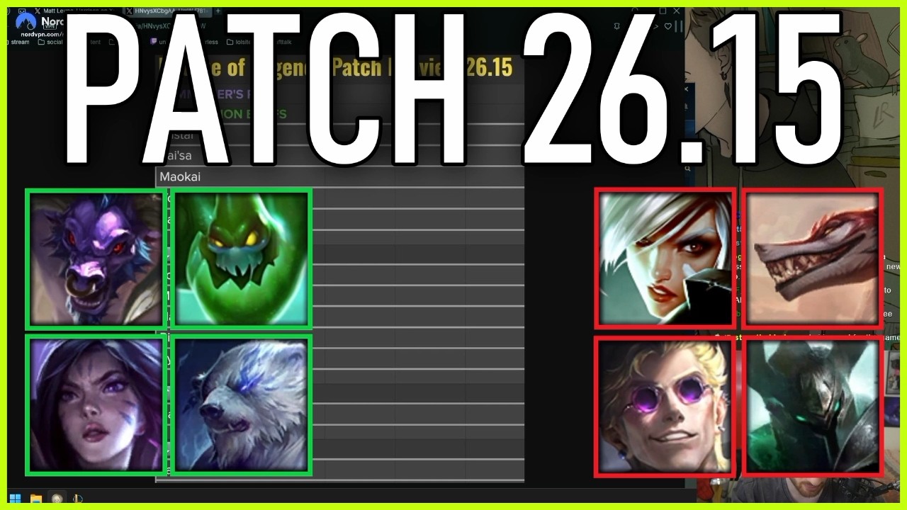 Nemesis reacts to PATCH PREVIEW 26.15! ANOTHER LOCKE NERF..