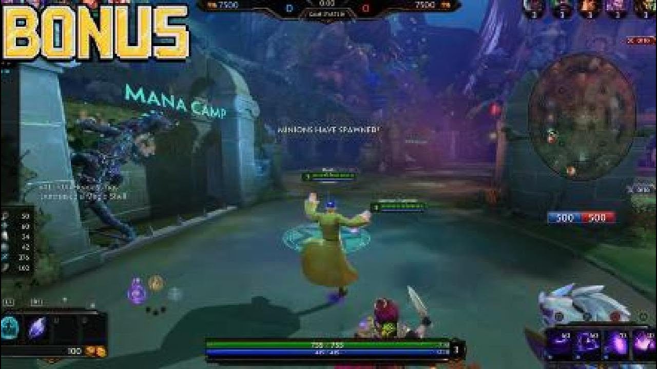 Smite x Runescape crossover- Wise old man, Gnome child, Blessed dragonhide Neith