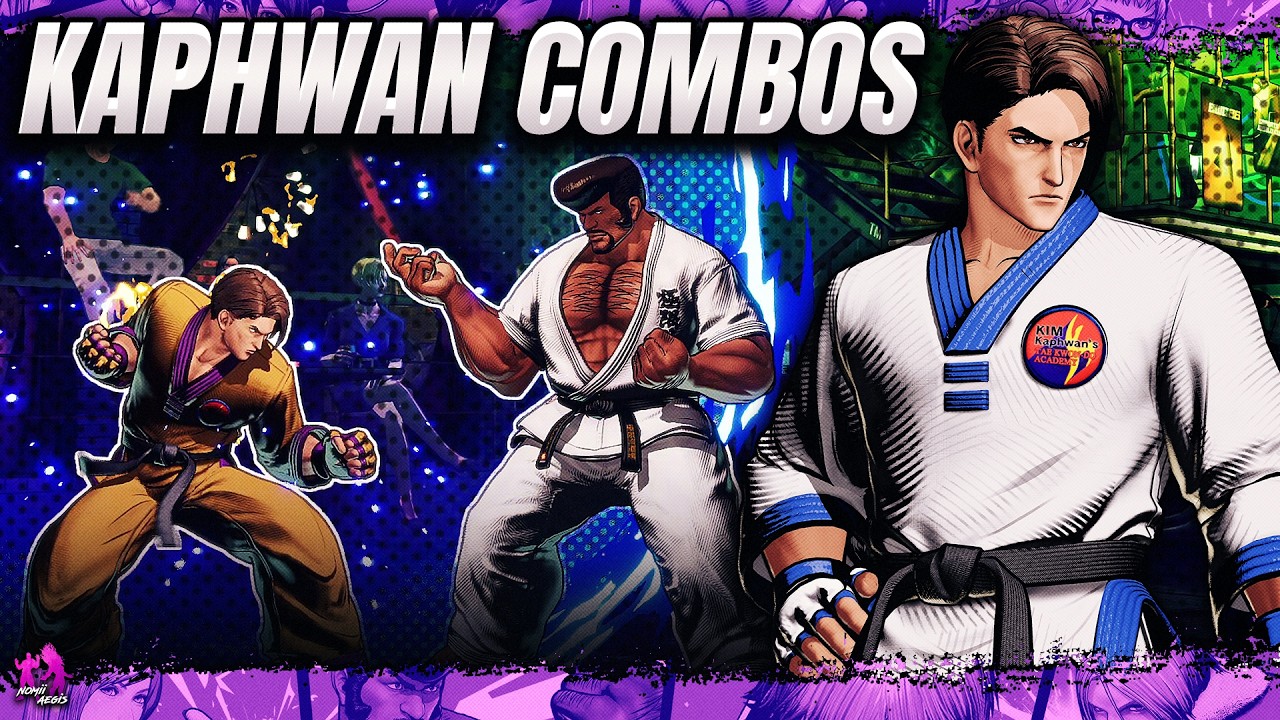 KIM KAPHWAN Combo Video ▰ Beginner To Advanced Combos ▰ Fatal Fury City of the Wolves