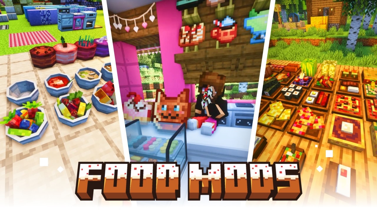 10 лучших модов на еду для Minecraft | 2025