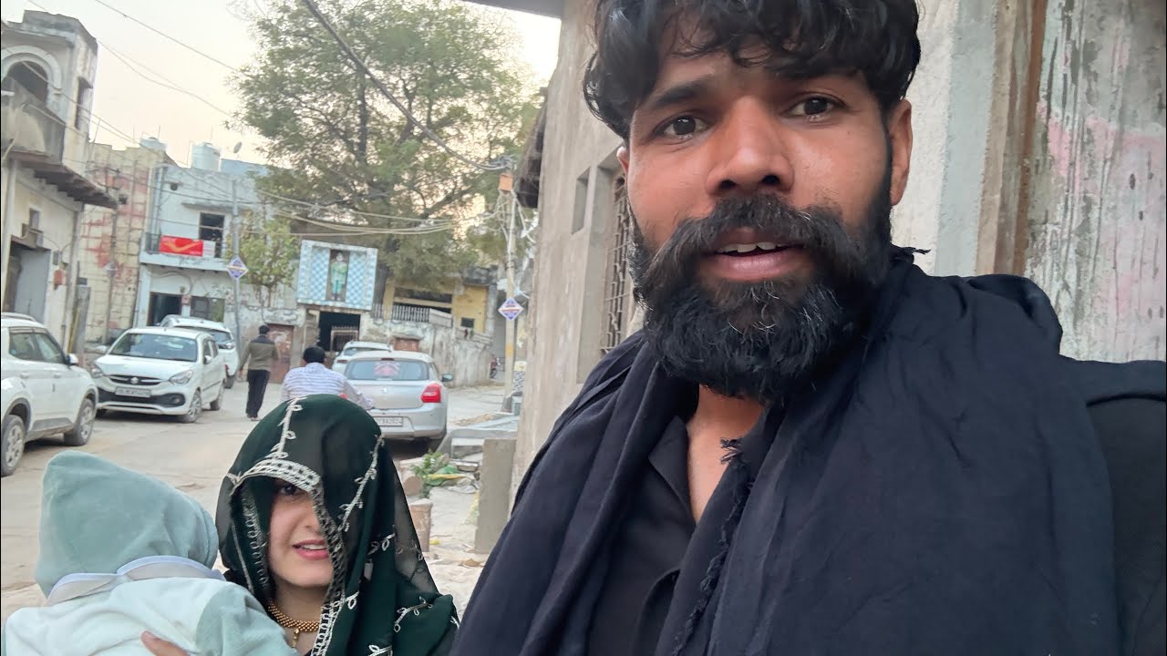 भाग्यवान और मेरी बेटी के साथ गये पहली बार भात मे|😍😍