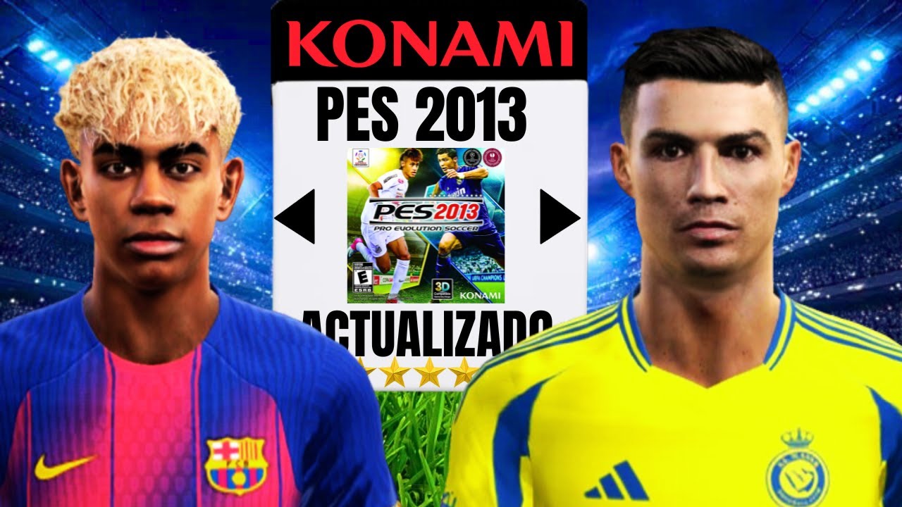 ¡ASI ES EL PES 2013 ACTUALIZADO AL 2026! JD PATCH (TOTALMENTE GRATIS)