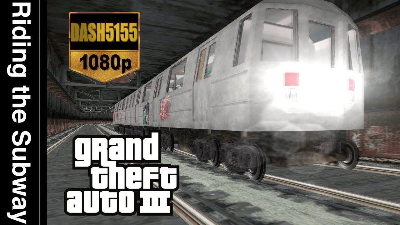 Riding the Subway Again - GTA III [1080p/60fps]