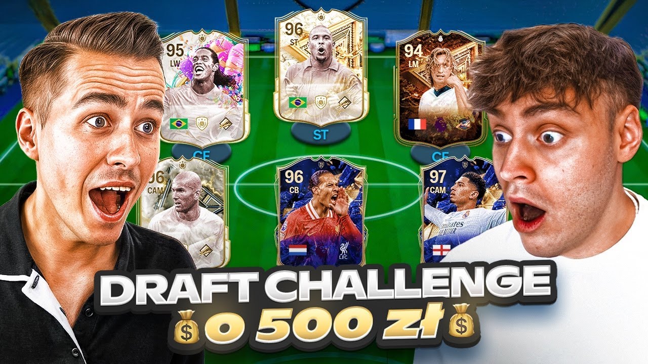 NAJDROŻSZY DRAFT CHALLENGE o 500 ZŁ vs TEUSZ | EA FC 25