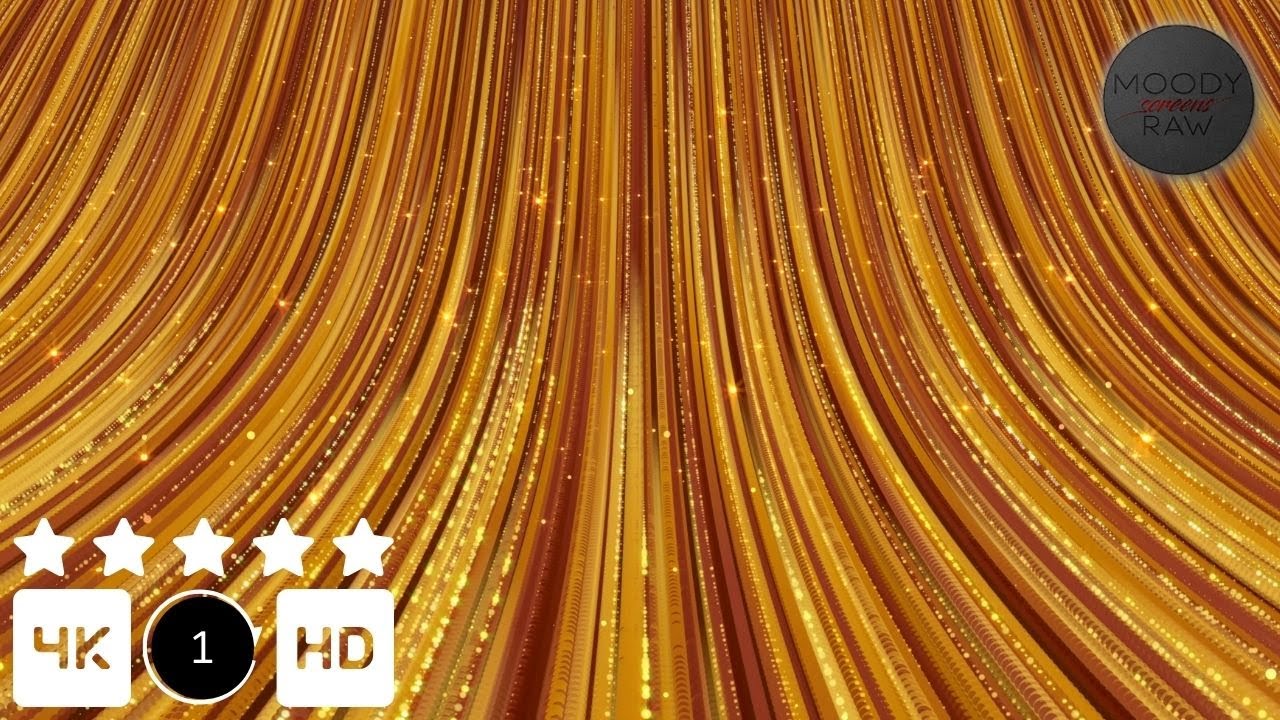 Golden Silk Luxury Elegance 4K Visual Loop (Silent) | Elegant Ambient Background | Seamless Loop