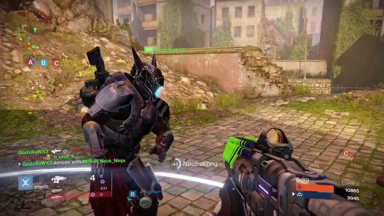 Destiny 1 Crucible Gameplay