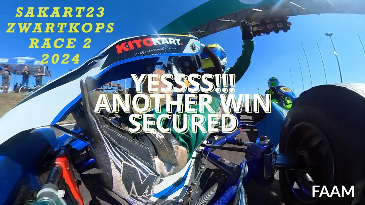 SAKART23 Claims the Win at ROTAX National Championship | Zwartkops Race 2 | Bambino Class | 6-9 Yrs