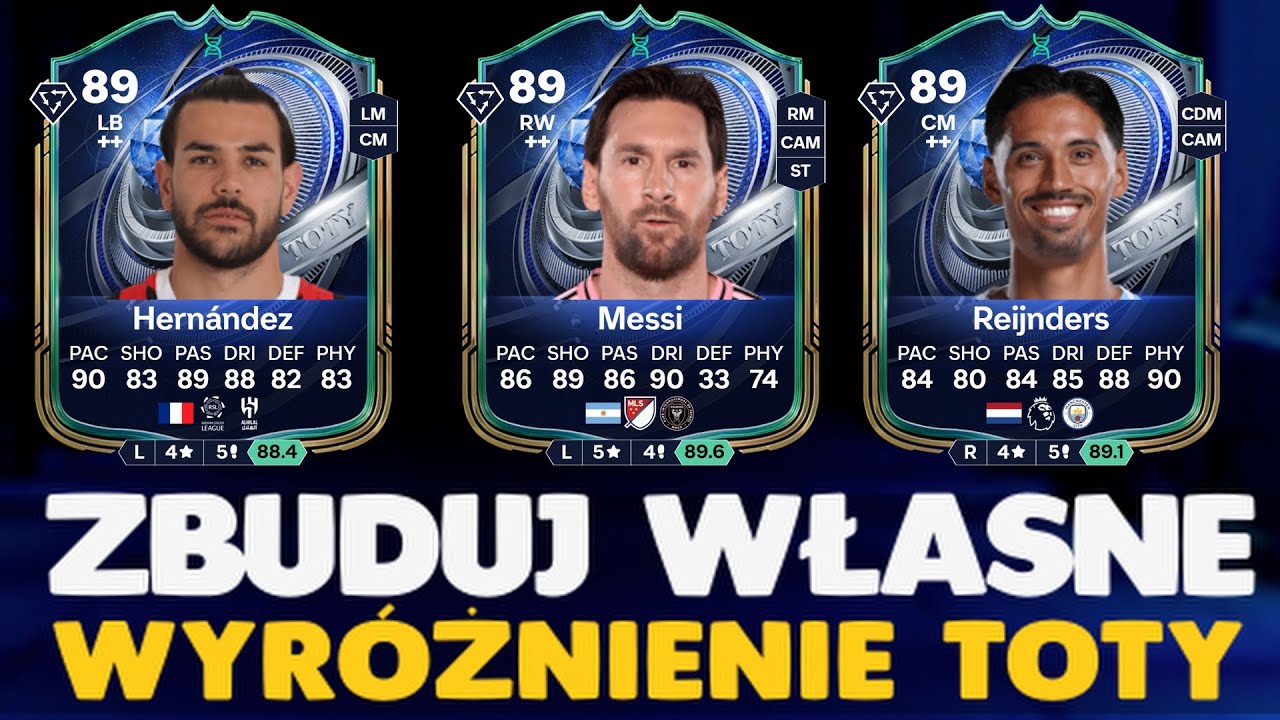 WSZYSTKO O EWOLUCJI 👔ZBUDUJ WŁASNE WYR&Oacute;ŻNIENIE TOTY👔 W FC 26 !