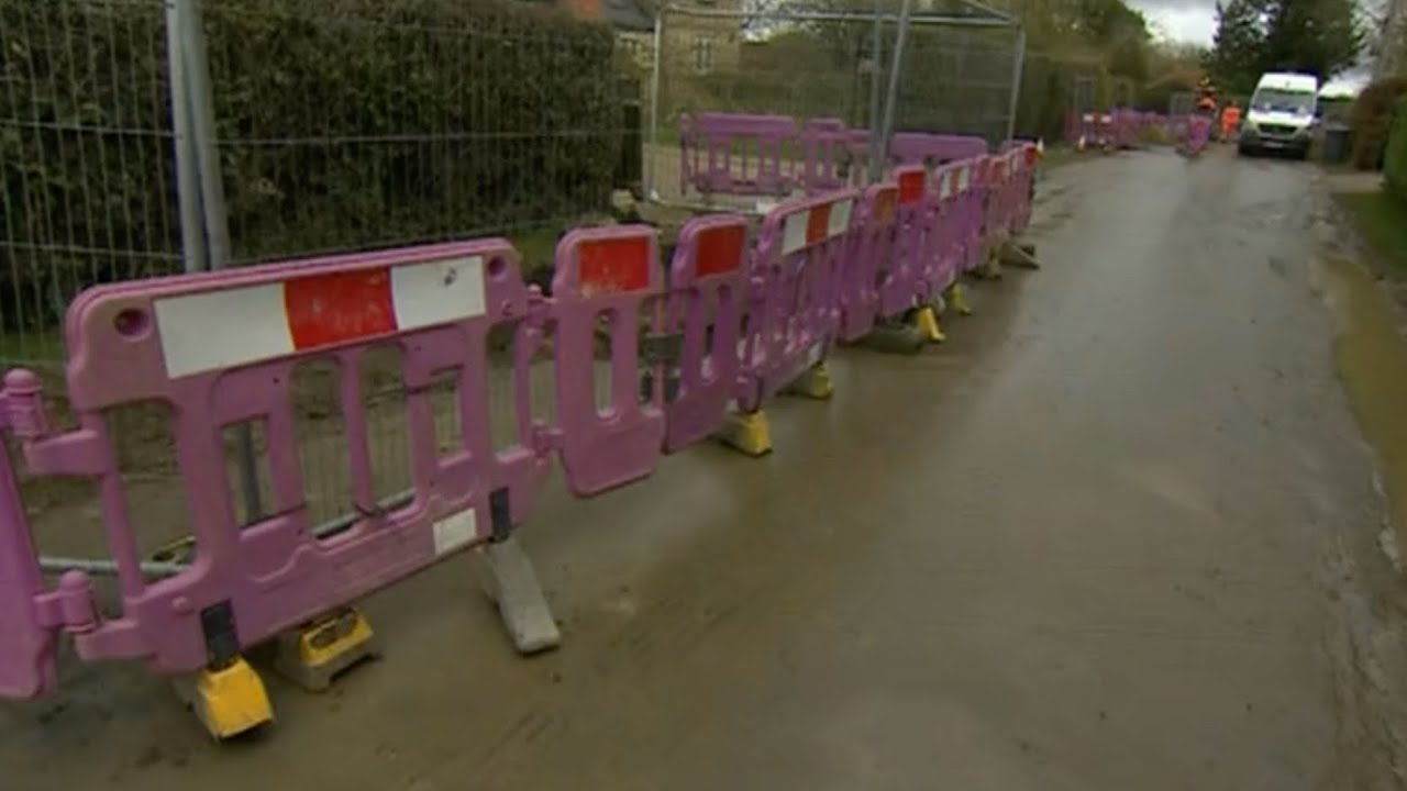 Frustration over Anglian Water roadworks near Sleaford