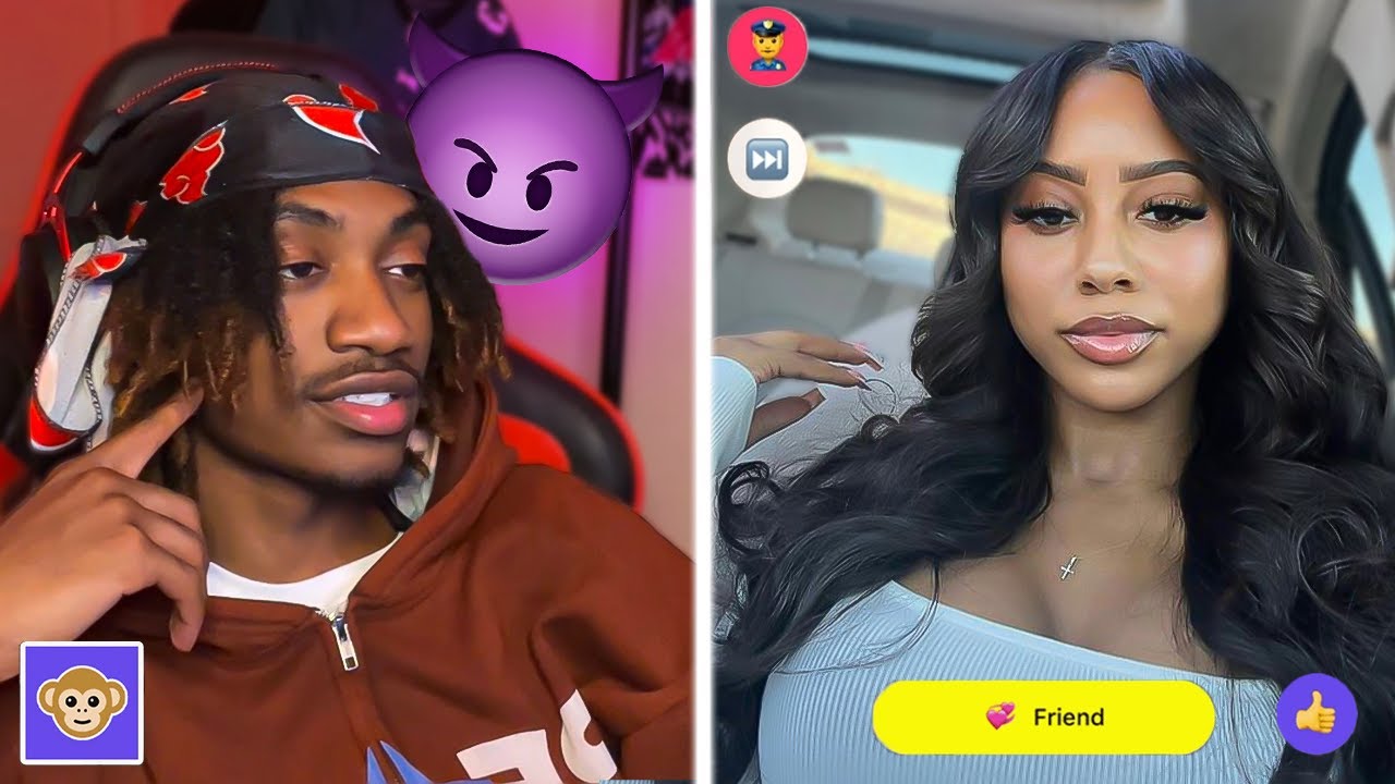 SHE TOLD ME TO COME OVER 😳(MONKEY APP)