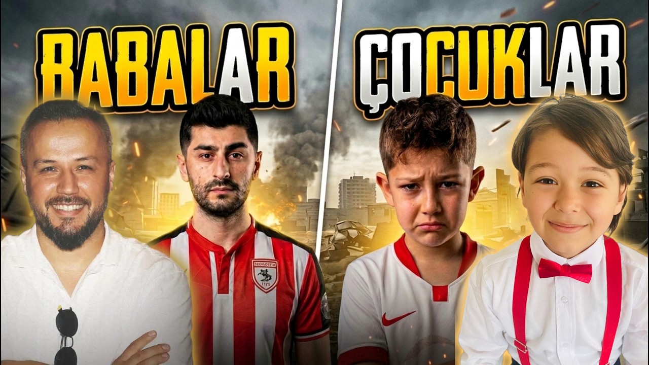 TAYFA GAMİNG İLE R&Ouml;VANŞ!! BABALAR &Ccedil;OCUKLARA KARŞI!! PUBG MOBİLE