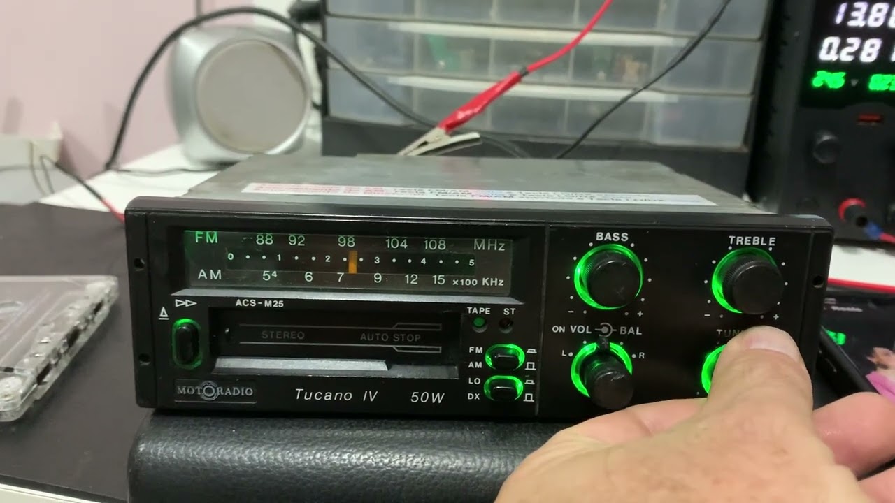 Toca fitas Tucano IV com bluetooth (caf 1935)