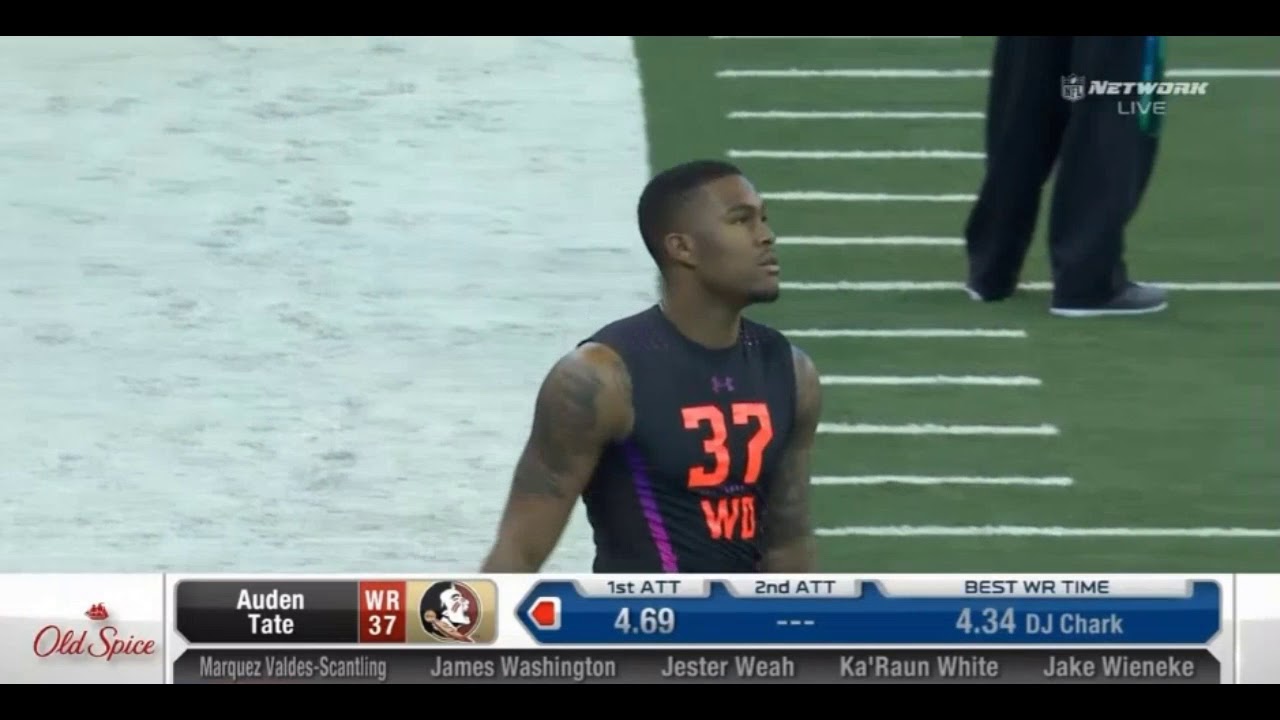 NFL Combine: Auden Tate