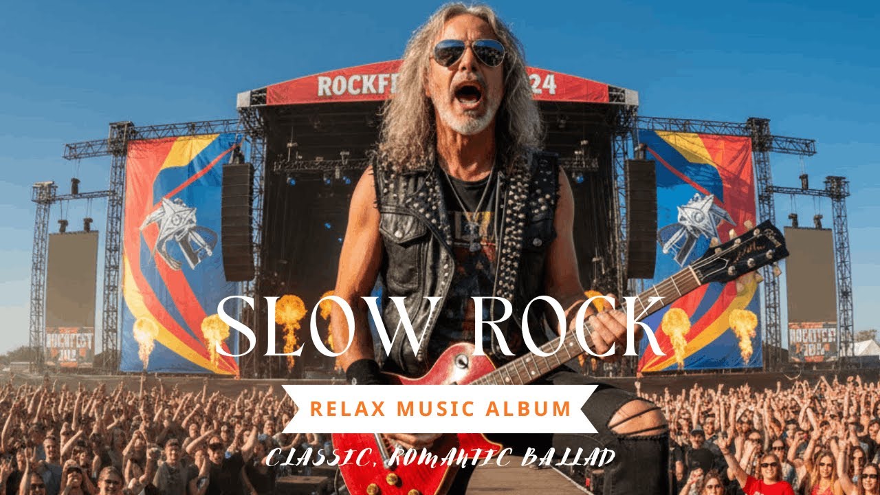Emotional Guitar Stories – Slow Rock Romantic Rock classic rock Love Music 🎶