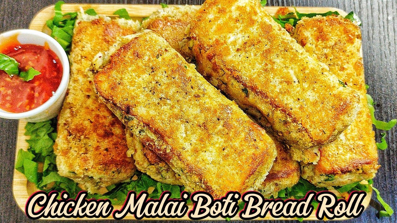 Malai Boti Bread Rolls | Malai Bread Rolls With Extra Potato & Cheese Filling | Ramadan Recipe 2026