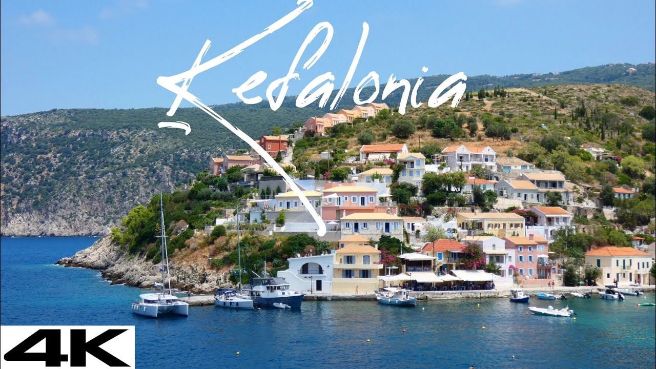 Kefalonia Best Beaches in 4K 🇬🇷 | Fiskardo, Assos, Myrtos beach, Ithaca island.